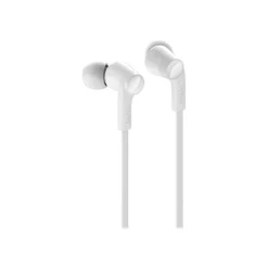 ROCKSTAR Stereo Headphones, White (G3H0001btWHT)<Belkin