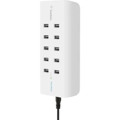 RockStar USB Charging Station for Most Smartphones, White (B2B139)<Belkin Clearance