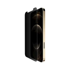 SCREENFORCE TemperedGlass Privacy Protector for iPhone 12 Pro Max (OVA031zz)<Belkin Hot