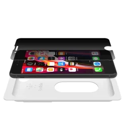 SCREENFORCE TemperedGlass Privacy Protector for iPhone 7/8/Se (2nd Generation) (OVA058zz)<Belkin Hot