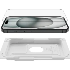 Belkin ScreenForce TemperedGlass Screen Protector for iPhone 15 (OVA135zz)