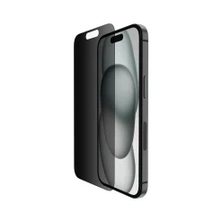 ScreenForce Tempered Glass Protector for iPhone 15 (OVA147zz)<Belkin Clearance