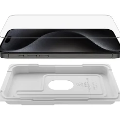 Belkin ScreenForce TemperedGlass Screen Protector for iPhone 15 Pro Max (OVA138zz)