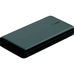 USB Type-A/C Power Bank for Most Smartphones, 20000mAh, Black (BPB012btBK)<Belkin Discount