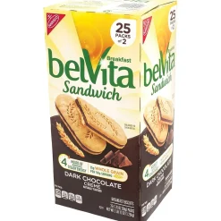 BelVita Chocolate Breakfast Bar, 1.76 oz., 25 Bars/Box (220-00570)