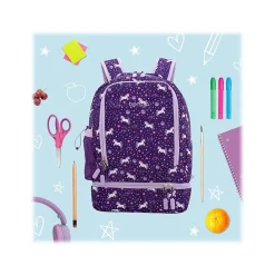 Kids Prints Unicorn Backpack with Lunch Box, Multicolor (BGBKPAK-UNI)<bentgo Discount