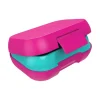 Lunch Totes & Water Bottles|bentgo Kids Snack Container, Fuchsia/Teal, 12 oz. (BGKDSNK-F)