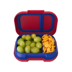 Lunch Totes & Water Bottles|bentgo Kids Snack Container, Red/Royal, 12 oz. (BGKDSNK-R)