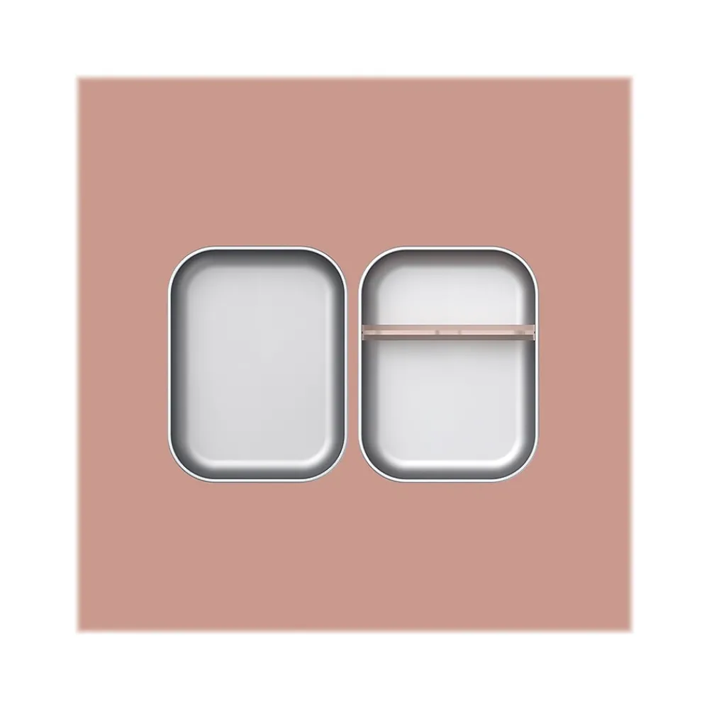 bentgo MicroSteel Lunch Box, Rose Gold, 41 oz. (BGSTLCH-RG)