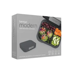 bentgo Modern Lunch Box, Dark Gray, 44 oz. (BGOMDN-DG)