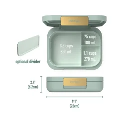 bentgo Modern Lunch Box, Mint Green, 44 oz. (BGOMDN-MG)