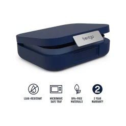 bentgo Modern Lunch Box, Navy, 44 oz. (BGOMDN-N)