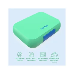 bentgo Pop Lunch Box, Spring Green/Blue (BGOPOP-SG)