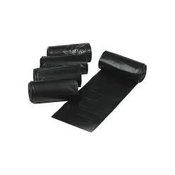 45 Gallon Contractor Bag, 32" x 50", Low Density, 3 mil, Black, 20 Bags/Box (0186470-181844)<Berry Global Hot