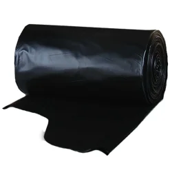 Berry Global 55 Gallon Contractor Bag, Low Density, 3 mil, Black, 15 Bags/Box (WTCON55GAL)<Berry Plastics New