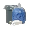 Classic 60 Gallon Industrial Trash Bag, 38" x 58", Low Density, 0.9 mil, Clear, 100 Bags/Box (WEBBC60-538991)<Berry Global New