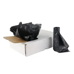 Classic 33 Gallon Industrial Trash Bag, 33" x 39", Low Density, 0.63mil, Black, 250 Bags/Box (WEBB40-790170)<Berry Global