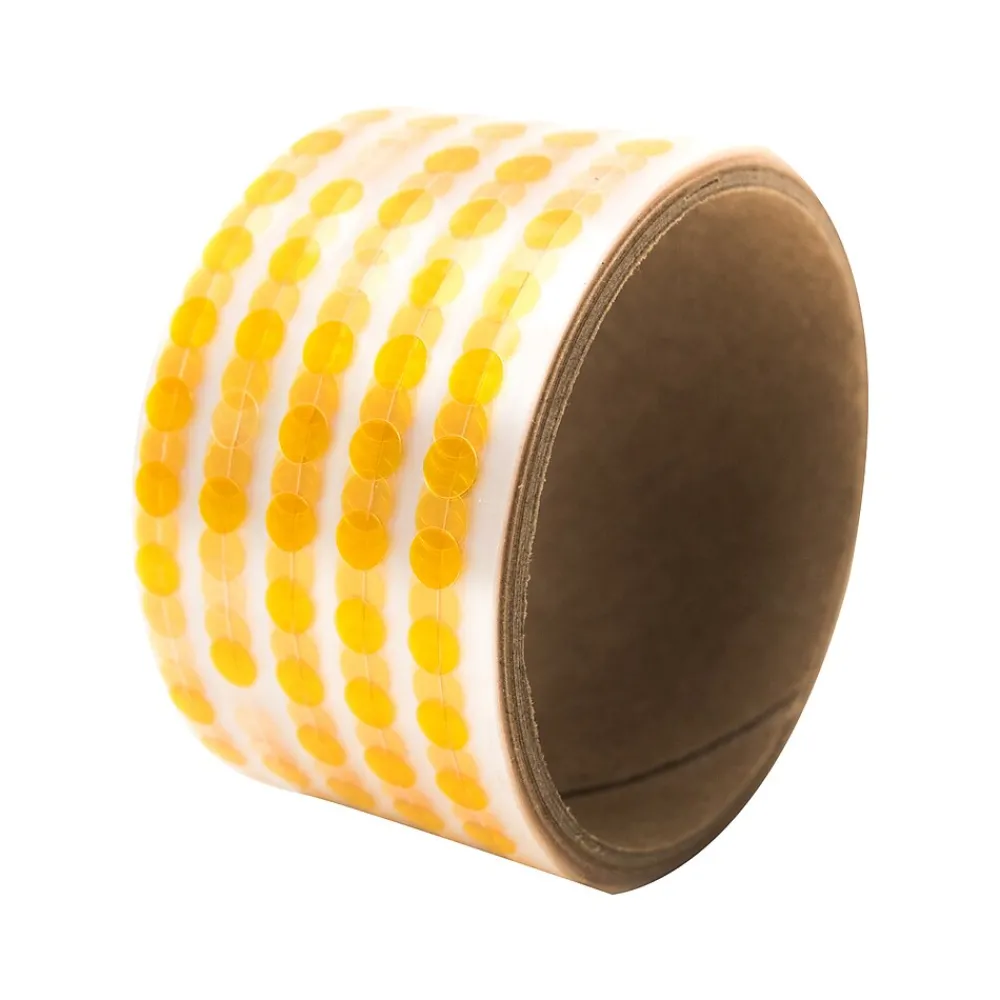 Discount Bertech Masking Disks, 0.25"Dia, Amber, 500/Roll (PPD-1/4)