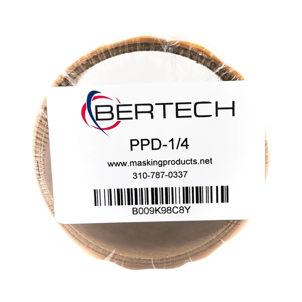 Discount Bertech Masking Disks, 0.25"Dia, Amber, 500/Roll (PPD-1/4)