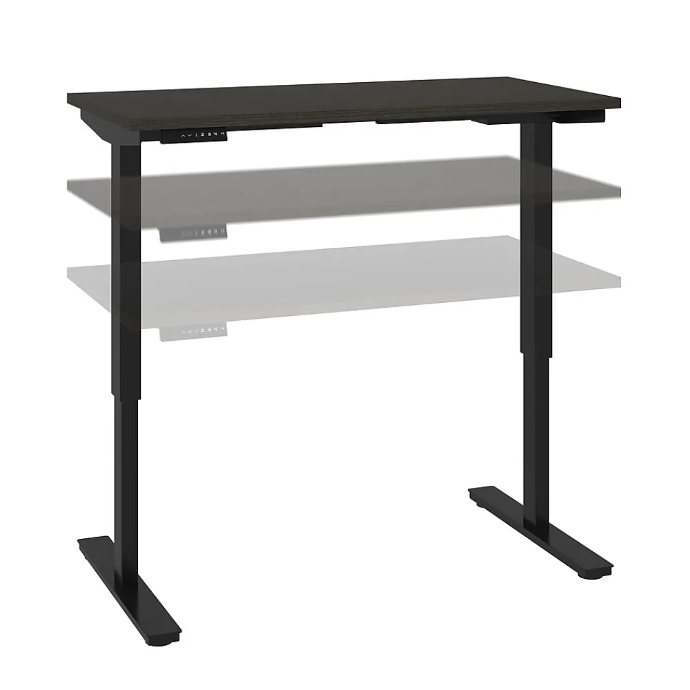 Standing Desks*bestar Universel 24" x 48" Standing Desk, Deep Grey (65857-32)