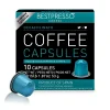 Bestpresso Decaffeinatio Blend Coffee Nespresso Original Pods, Light Roast, 10/Box (BST10423)