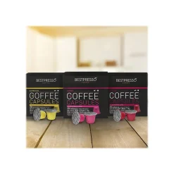 Bestpresso Variety Pack Coffee Capsules, 120/Carton (BST06104)