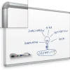 Dry Erase*Best-Rite Green-Rite Porcelain Dry-Erase Board, Silver Presidental Trim, 4' x 8'