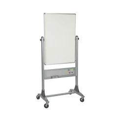 Dry Erase*Best-Rite Platinum Porcelain Dry-Erase Whiteboard, Anodized Aluminum Frame, 3' x 2' (669RU-DD)