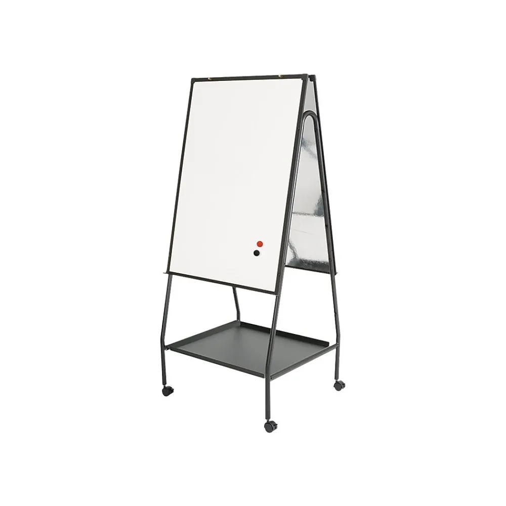 Dry Erase*Best-Rite Wheasel Dry/Wet Erase Easel, 65", Steel (770)