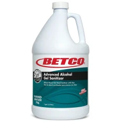 Advanced 70% Alcohol Gel Hand Sanitizer with Aloe, Light Fresh Scent, 128 oz., 4/Carton (7960400)<Betco Sale