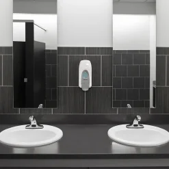 Clario Universal 91819-00 Wall Mounted Hand Soap/Hand Sanitizer Dispenser, White (9181900)<Betco Hot