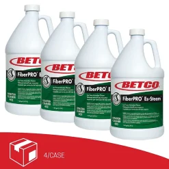 FiberPRO Es-Steam Carpet Cleaner, Country Fresh, 1 gal., 4/Carton (BET4020400)<Betco Best