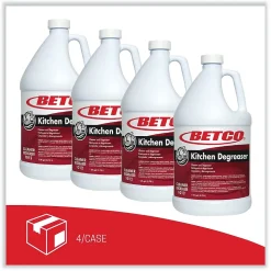 Kitchen Degreaser, Characteristic Scent, 1 Gal. Bottle, 4/Carton (BET10120400)<Betco Hot