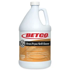 Oven/Fryer/Grill Cleaner, Characteristic Scent, 1 Gal. Bottle, 4/Carton (BET10010400)<Betco New