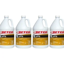 pH7Q Disinfectant Liquid Bottle, Pleasant Lemon Scent, 128 oz., 4/Carton (3160400)<Betco Best
