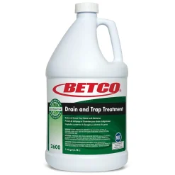 Probiotic Solutions Drain and Trap Treatment, Ocean Scent, 1 gal Bottle, 4/Carton (BET26000400)<Betco Outlet