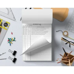 Notepads|Better Office Activity Log Notepad, 8.5