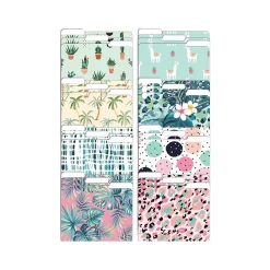 File Folders|Better Office Cute & Fun Modern Mix Heavyweight File Folders, 1/3-Cut Tab, Letter Size, Assorted Colors, 24/Pack (80023-24PK)