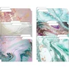 File Folders|Better Office Marbled Heavyweight File Folders, 1/3-Cut Tab, Letter Size, Assorted Colors, 12/Pack (80013-12PK)