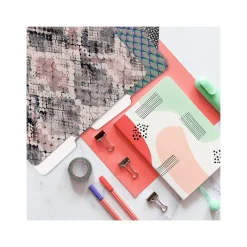 File Folders|Better Office Snakeskin Heavyweight File Folders, 1/3-Cut Tab, Letter Size, Assorted Colors, 24/Pack (80022-24PK)