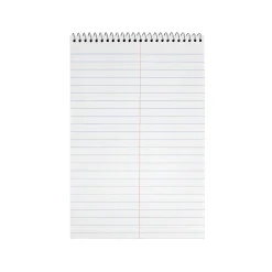 Notepads|Better Office Steno Pad, 6" x 9", Gregg-Ruled, Yellow, 60 Sheets/Pad, 8 Pads/Pack (25808-8PK)
