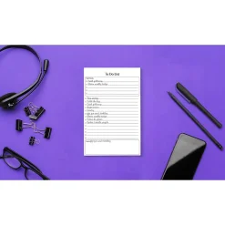 Notepads|Better Office To-Do List Notepad, 5.5