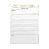 Notepads|Better Office To-Do List Notepad, 8.5" x 11", Project-Ruled, White/Black, 50 Sheets/Pad (25822)