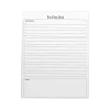 Notepads|Better Office To-Do List Notepad, 8.5" x 11", Project-Ruled, White/Black, 50 Sheets/Pad (25832)