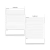 Notepads|Better Office To-Do List Notepad, 5.5" x 8.5", Ruled, White, 50 Sheets/Pad, 2 Pads/Pack (25834-2PK)