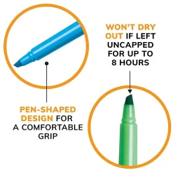 Highlighters|BIC Brite Liner Stick Highlighter, Chisel Tip, Green, 12/Pack (65556/BL11GR)