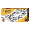 Pens|BIC Clic Stic Retractable Ballpoint Pen, Medium Point, Black Ink, 12/Case (CSM11-BLK)