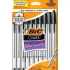 Pens|BIC Cristal Ballpoint Pen, Medium Point, Black Ink, 10/Pack (068271)