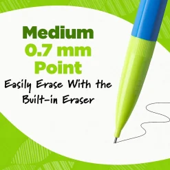Pencils|BIC Ecolutions Mechanical Pencils, 0.7mm, #2 Medium Lead, 24/Pack (MPE24-BLK)