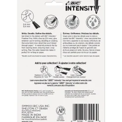 Pens|BIC Intensity Fineliner Felt Pens, Fine Point, Assorted Inks, 10/Pack (FPINFAP10-AST)